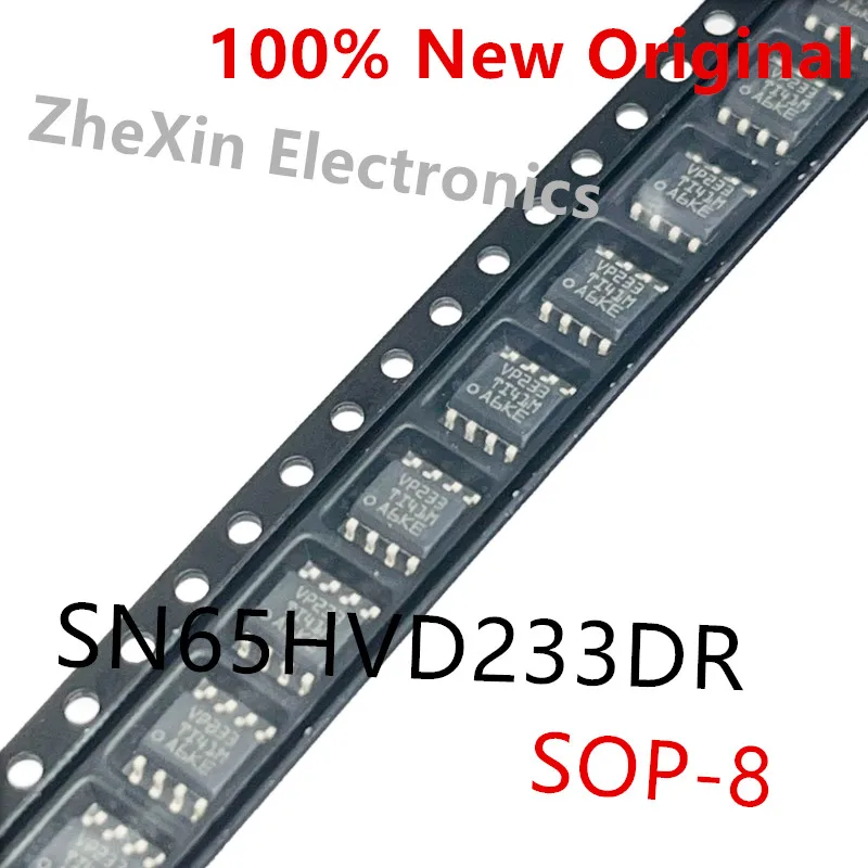 10PCS/Lot  SN65HVD233DR  VP233 、SN65HVD234DR  VP234 、SN65HVD235DR  VP235  New CAN bus transceiver chip  SN65HVD233、SN65HVD234