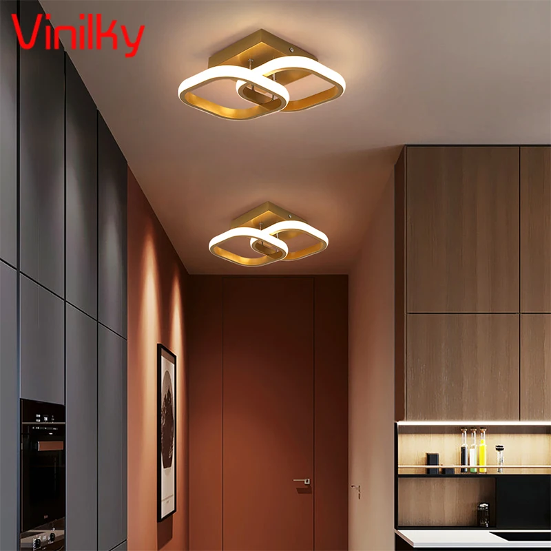 

Acrylic Led Ceiling Light Aisle Balcony Chandelier Cloakroom Modern Children Bedroom Ceiling Lamp Lustres Plafonniers Luminaire