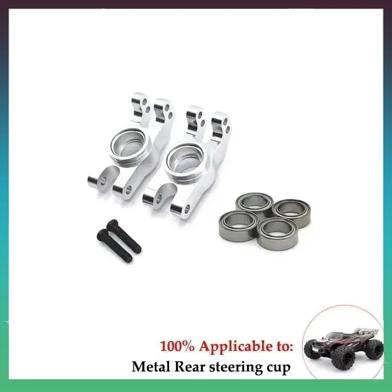 Aluminum Alloy Suspension Arm  Cup Set Upgrade Metal Parts Accessories for Mjx Hyper 1/16 Go  RC Car 16207 16208 16209 H16 H16BM