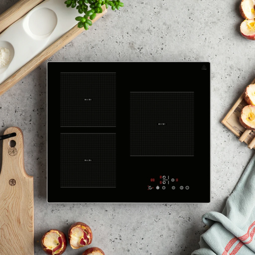 Wholesale Three-Burner Smart Built-in Electric Induction Cooker for Household Kitchen Kitchen Essentials