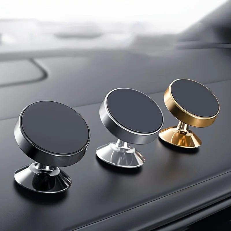 Upgrade Your Car With This Magnetic Phone Holder Stand - Perfect For IPhone 13, 12 & Samsung Redmi Xiaomi!