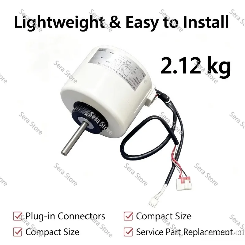 YYR30‑4A5‑PG FN35B‑PG Air Conditioner 3P Evaporator Indoor Fan Motor 60Hz AC Replacement Spare Part