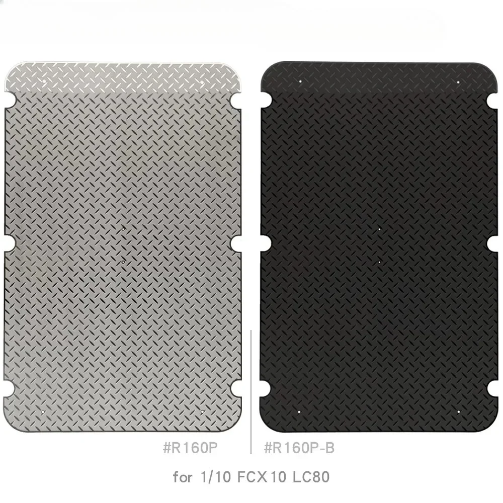 1pcs Metal Roof Luggage Rack base Plate for 1/10 FMS FCX10 LC80 Accessories