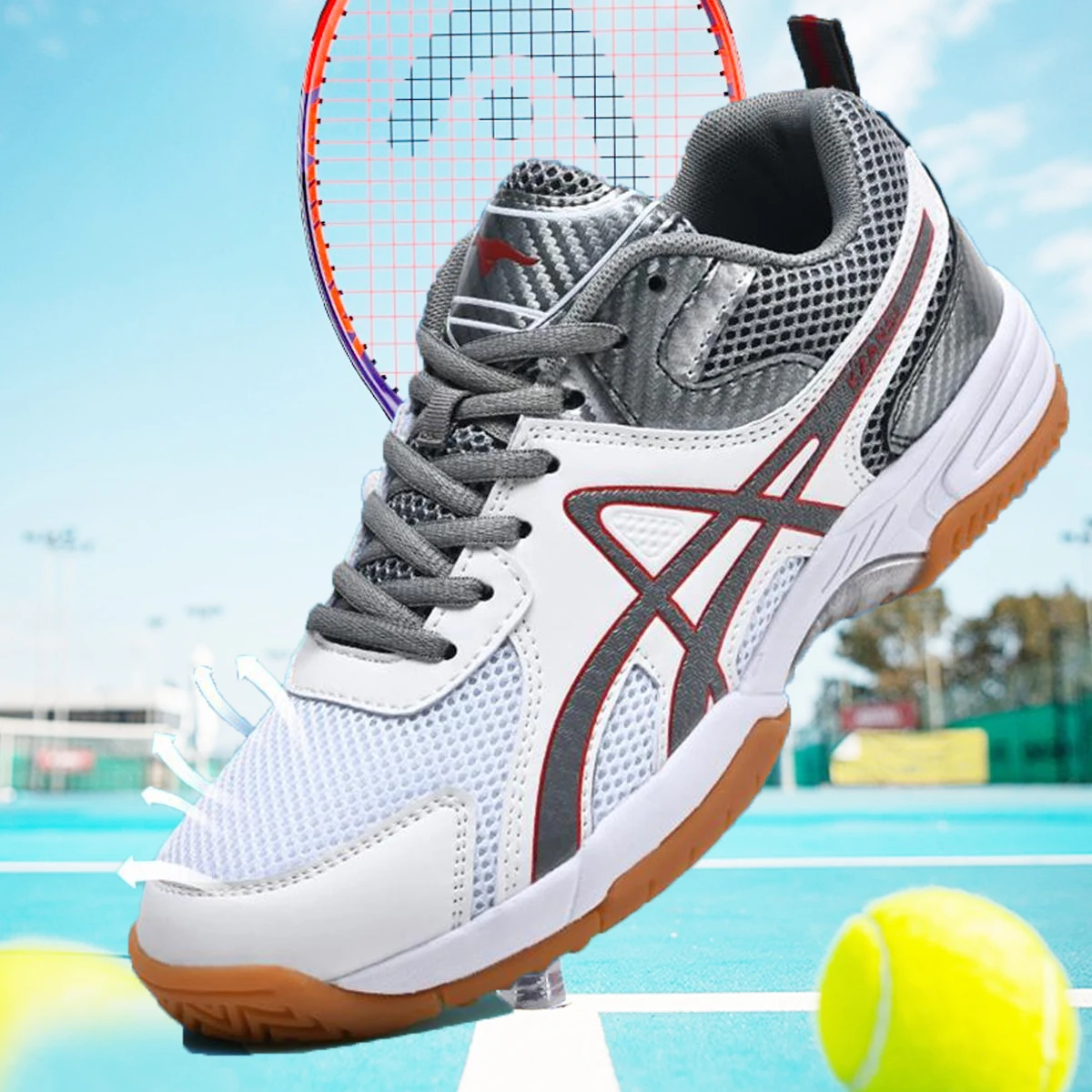 Мужские профессиональные кросс – обзор и цена Table Tennis Shoes Asics
