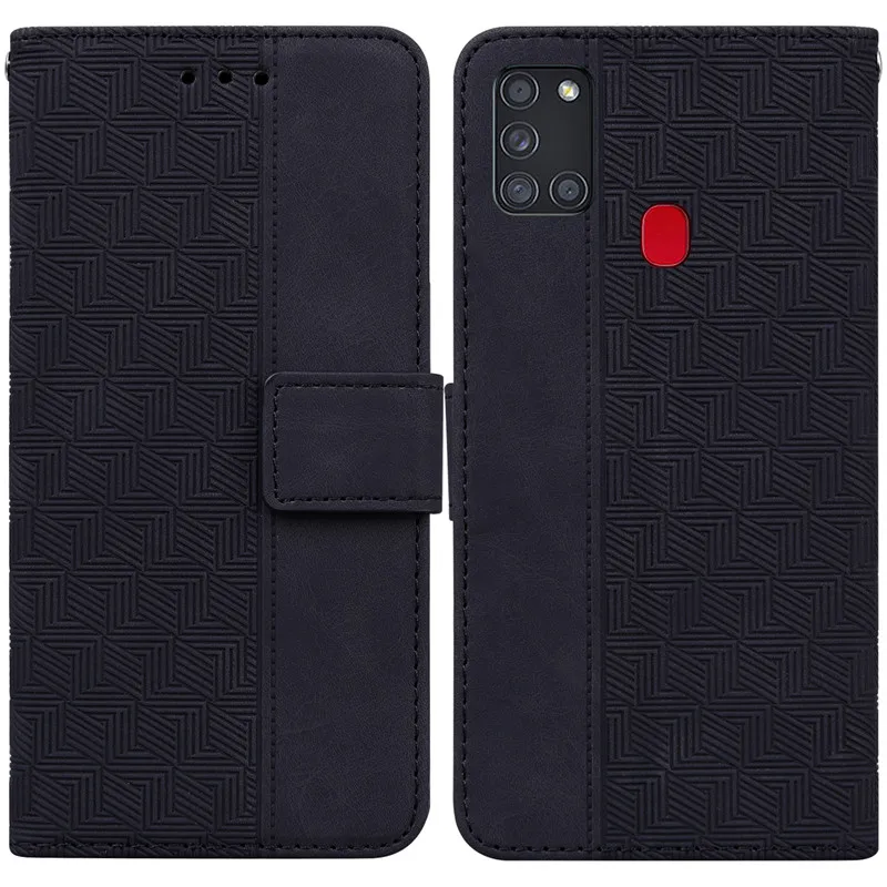 A21S Leather Case For Samsung Galaxy A21S Magnetic Flip Wallet Case Cover For Samsung A21S A21 S SM-A217 Card Slot Phone Cases