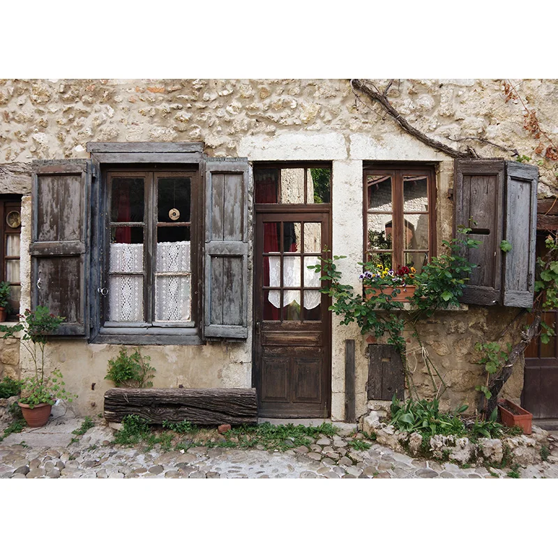 ZHISUXI European Street Photography fondali decorazione per feste Baby Kids Birthday Theme Photo Background 220325 BB-01