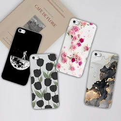 For iphone 4 5 5S 6 Plus Phone Case Ink Painting Soft Clear Silicone Back Cover For Apple iphone4 iphone5 5 S iphone6 6+ Funda