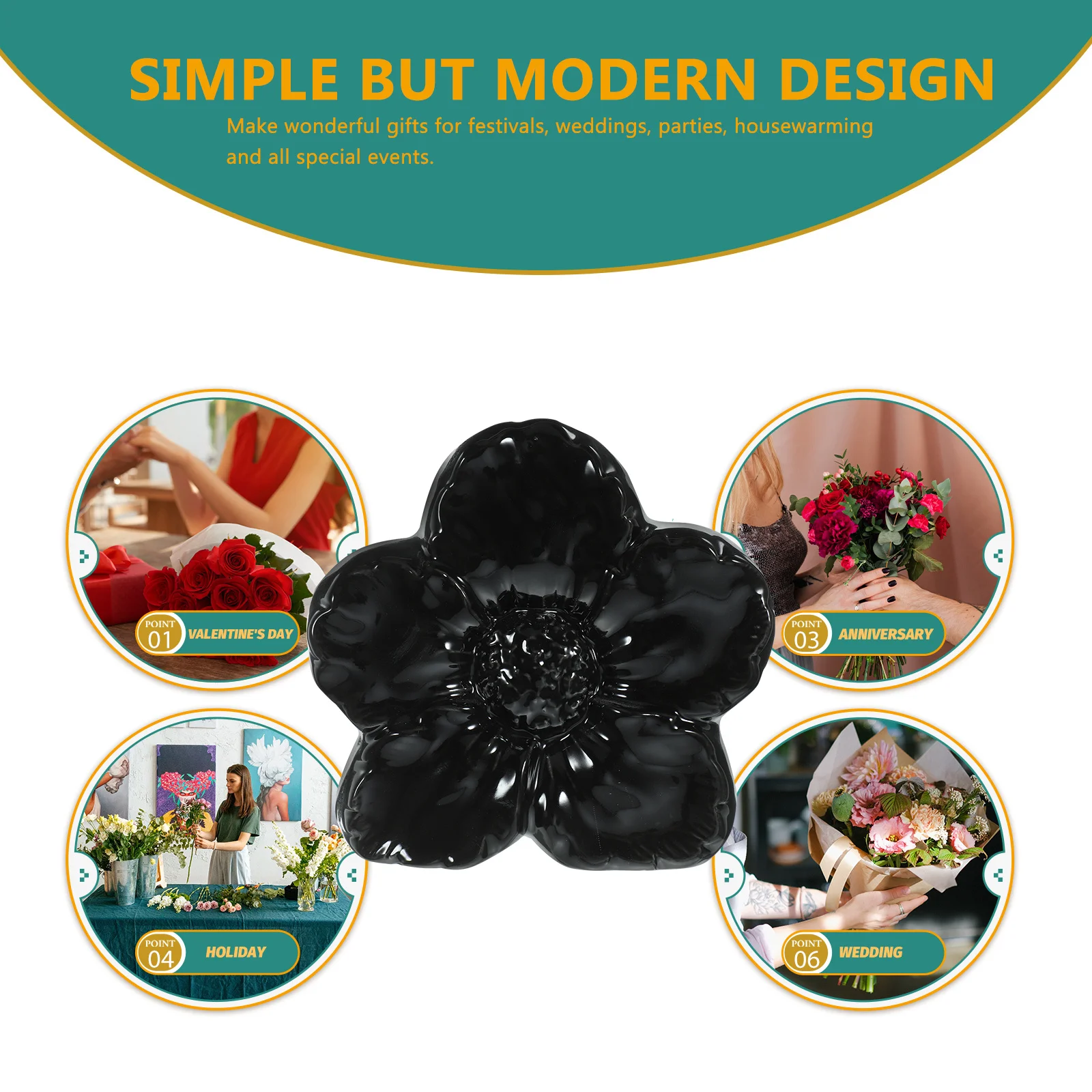 

Home Decor Living Room Decorative Vase Ornament Plants Indoor Decoration Flower Pot