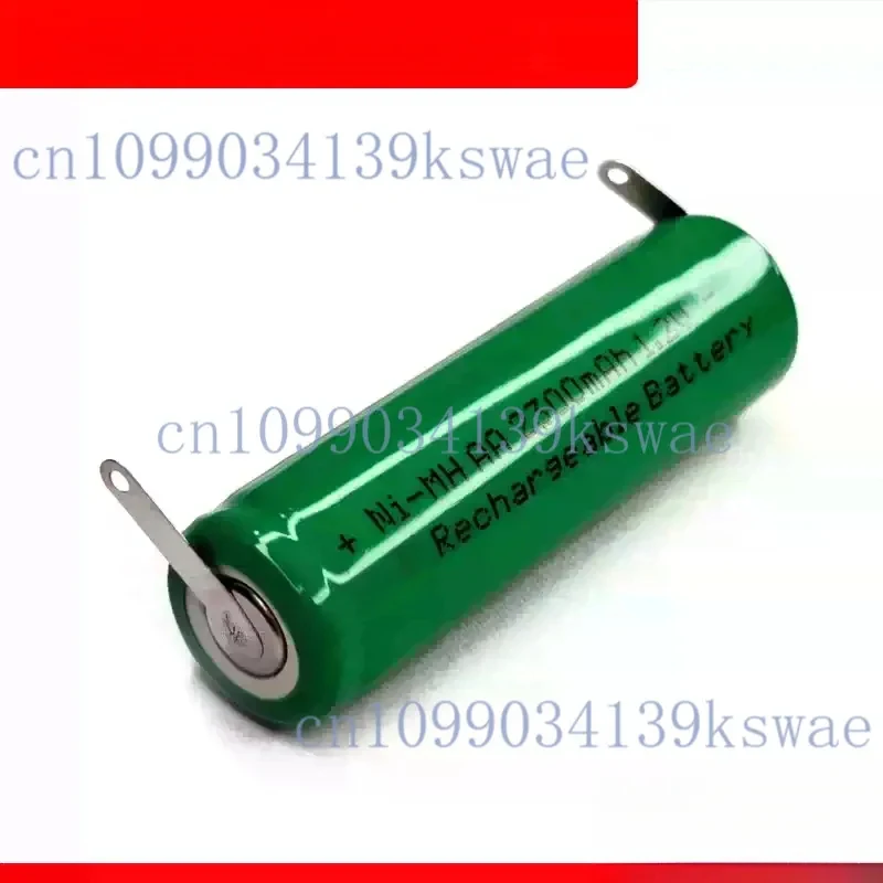 For COHN AA 1.2V 2300mAh Rechargeable AA Battery for Solder Tabs Flat Top