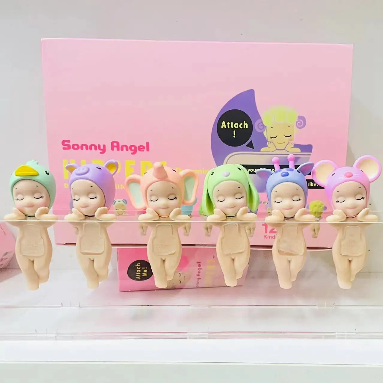 1Pc Random Send Sonny Angel Blind Box Hippers Dreaming Series Figures Ornaments Dolls Fans Children Birthday Christmas Gifts