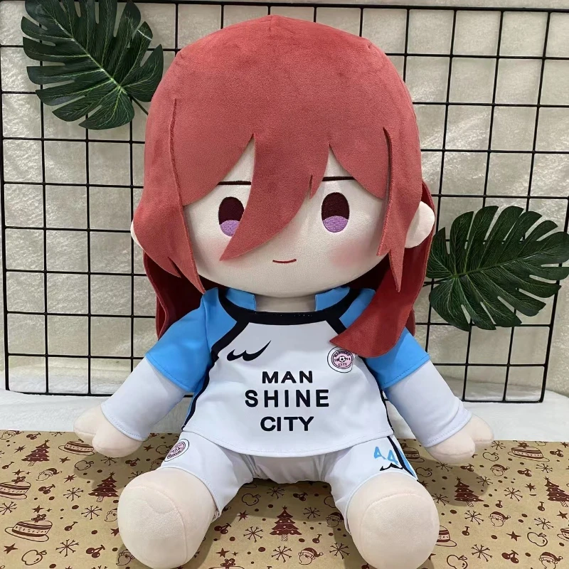 

Плюшевые игрушки по аниме BLUE LOCK, 40 см, персонажи Чигири Хёма и Бачира Мегуру, в костюмах, для косплея, мягкие куклы, фигурки, подарки