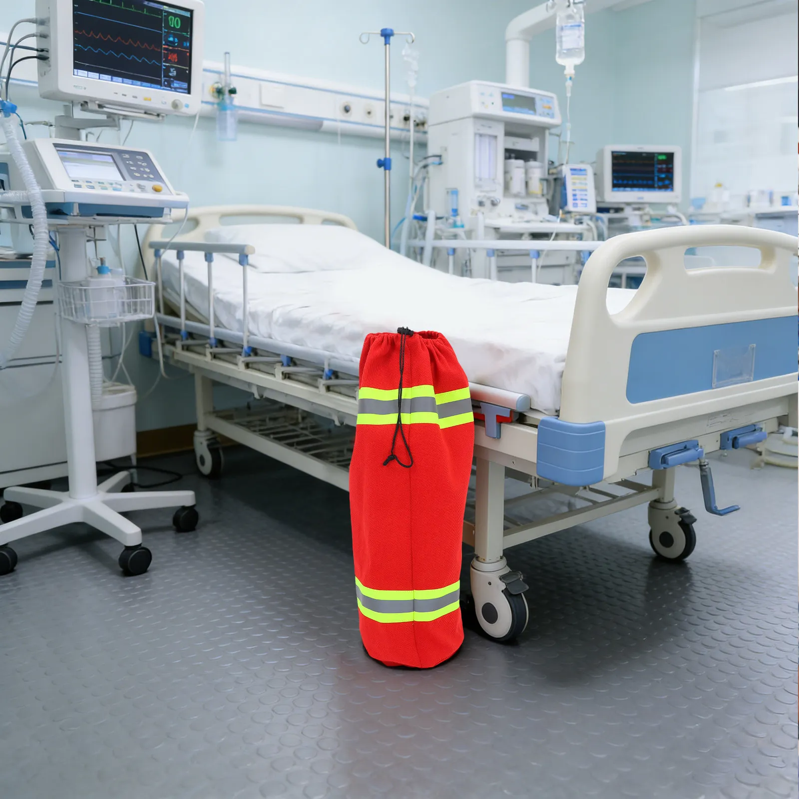 

Cylinder Tank Cover Air Cylinder Fireproof Cover Reflective Strips 6.8L Flame Retardant Fabric Firefighter Protective Sleeve