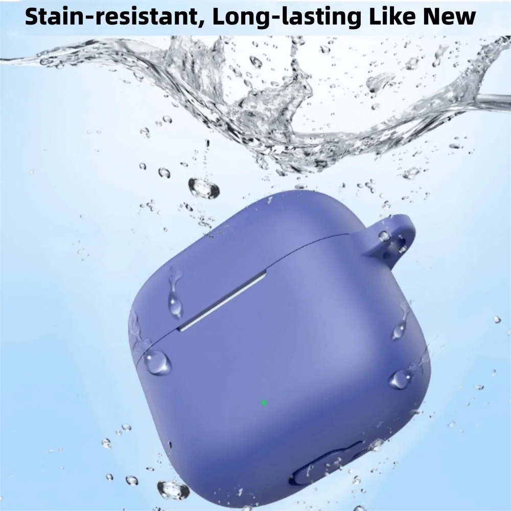 Silicone Earphone Protective Case Portable Anti-scratch Headphone Storage Sleeve Anti Drop Dustproof for OPPO Enco Air4