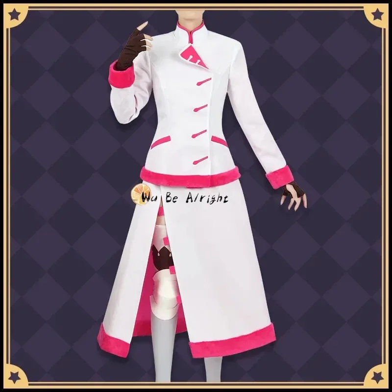 El caso de estudio de Vanitas Jeanne The Hellfire Witch Anime Cosplay disfraz peluca zapatos guantes rodilleras medias Halloween QX1131