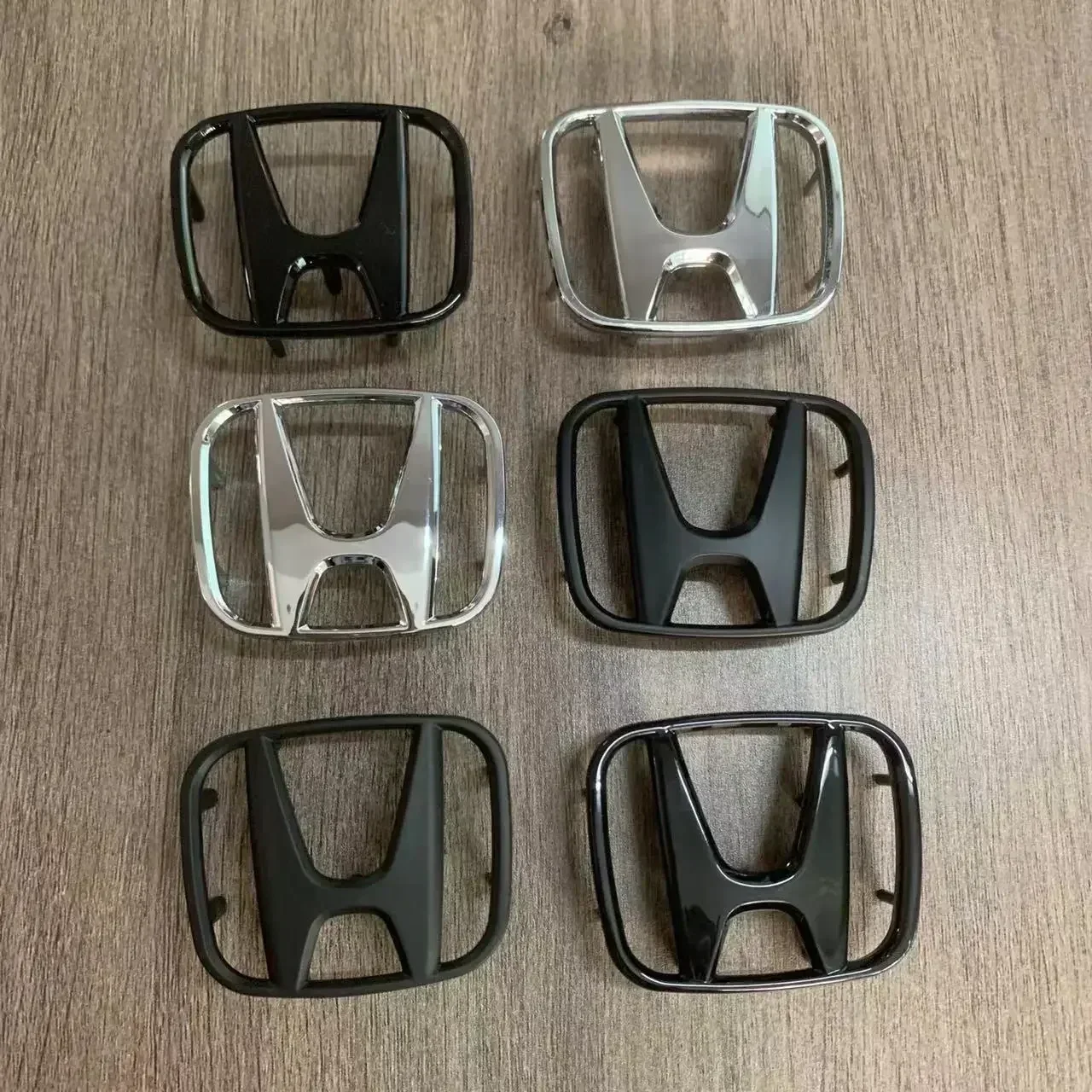 Para Honda Civic Accord CRV HRV Fit Jazz City Odyssey Jade Vezel NSX Inspire 50/53mm insignia del emblema del logotipo central del volante del coche
