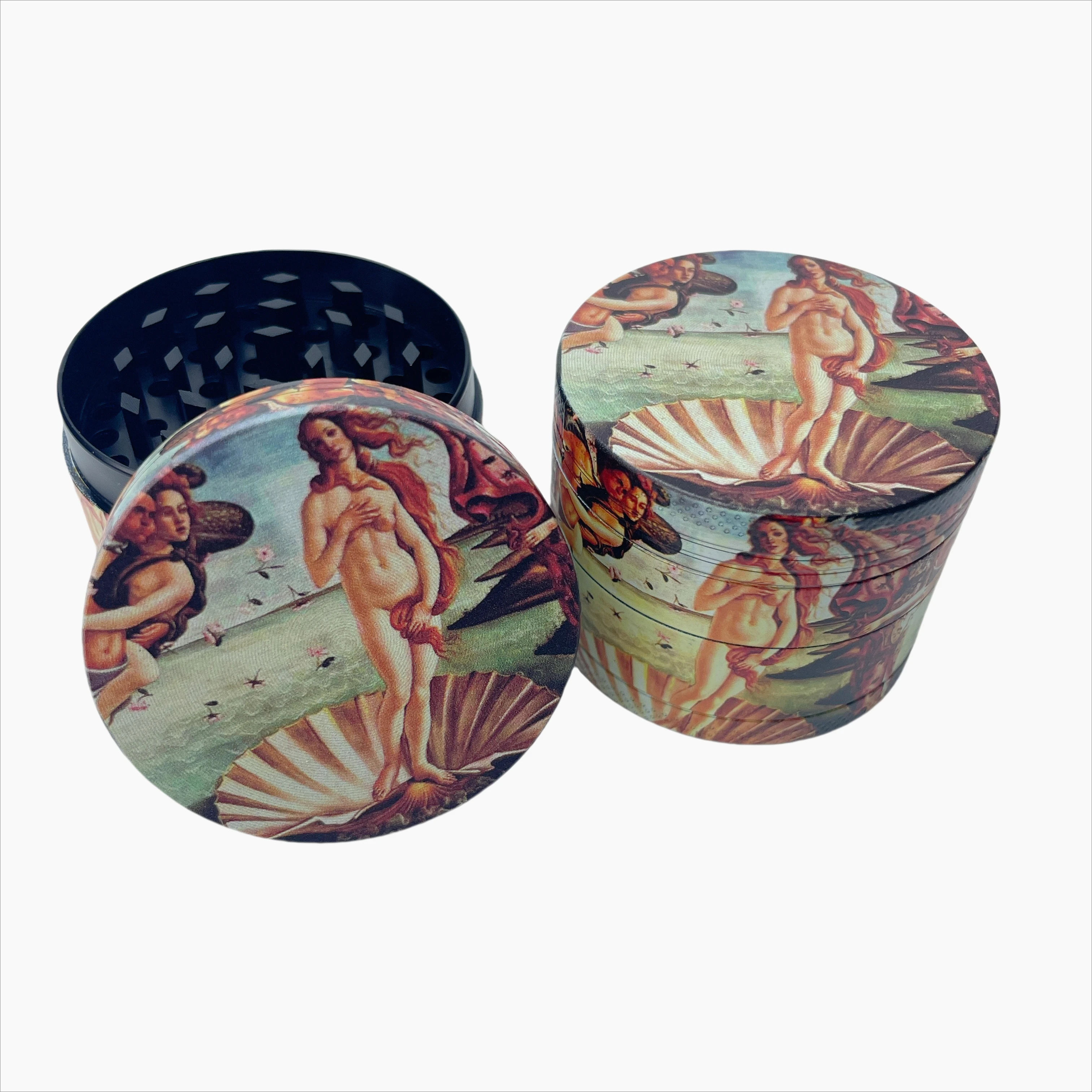 

50mm/2inch Oil Painting Style Metal Herb Grinder