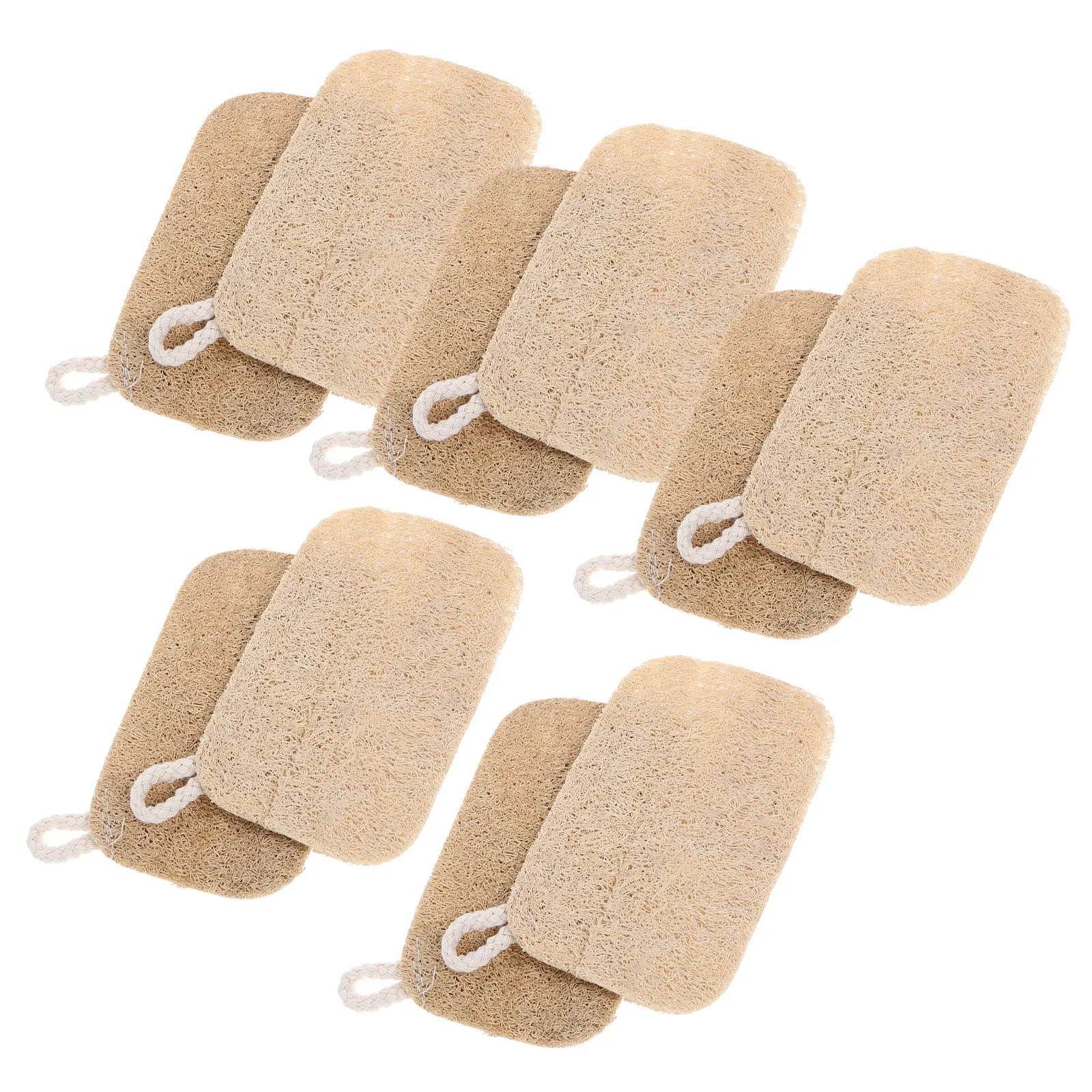 

10 Pcs Sponges Kitchen Natural Luffa Loofah for Dishes Washing Dishwashing Scrub