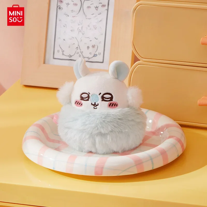 MINISO أنيمي الكرتون Chiikawa سلسلة Momonga سطح المكتب زخرفة أفخم دمية لطيف Momonga الأطفال أفخم دمية غرفة الديكور هدية