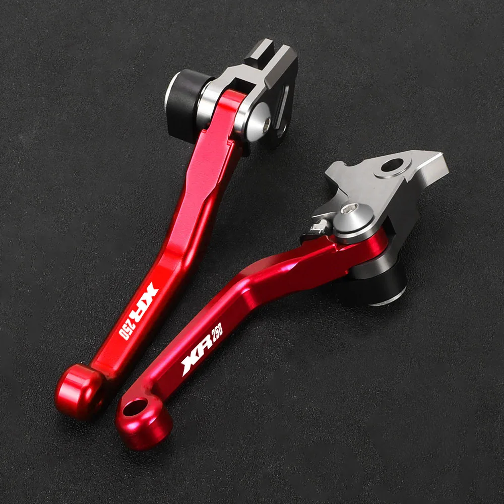 XR 250 Motocross Aluminum Alloy Folding Pivot Brake Clutch Levers Handle For HONDA XR250 MOTARD 1995-2007 Off-Road Pit Dirt Bike