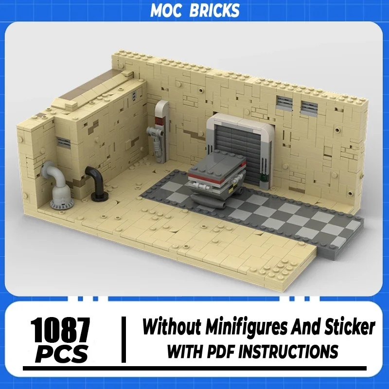 

Star Movie Moc Building Bricks Escape Galaxy Base Model Technology Blocks Classic Movie Scenes Toy DIY Set Assembly Gifts