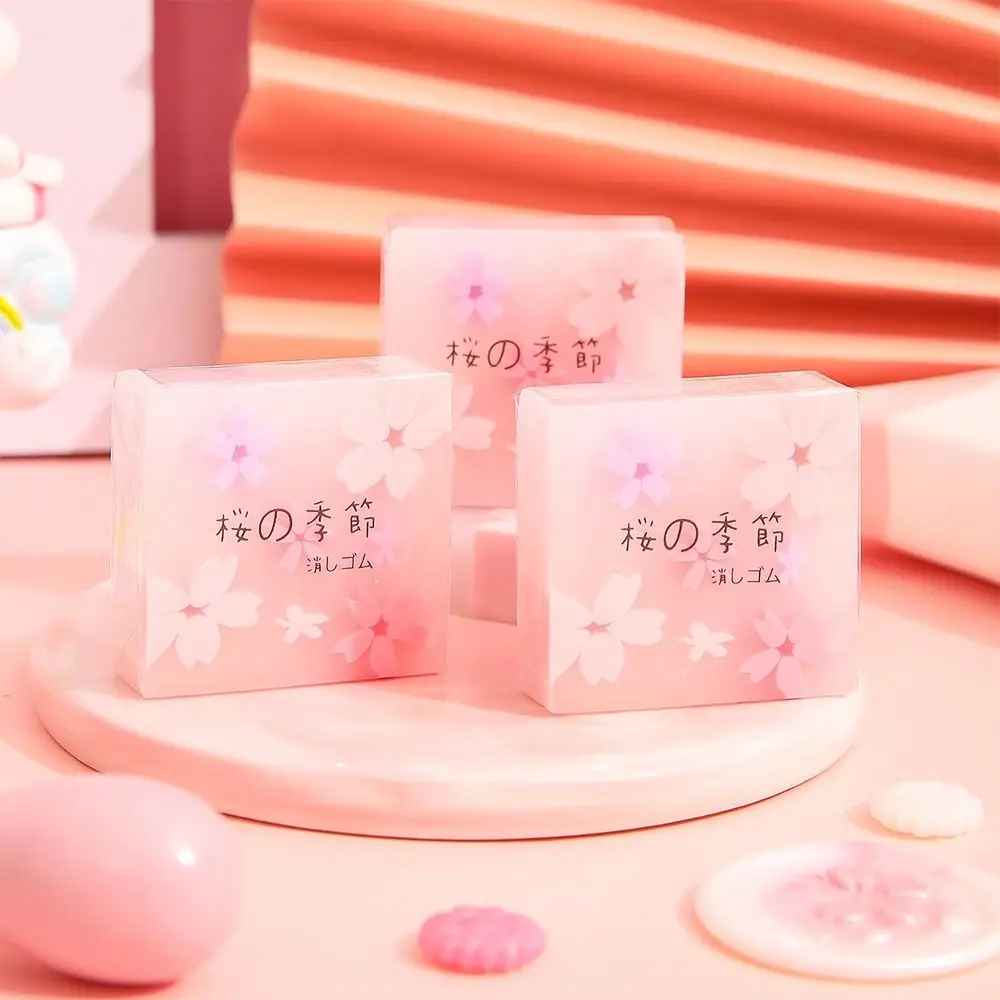 

Less Rubber Debris Square Pencil Eraser Handwriting Traceless Art Pencil Eraser High Elasticity Four Leaf Clover Student Eraser