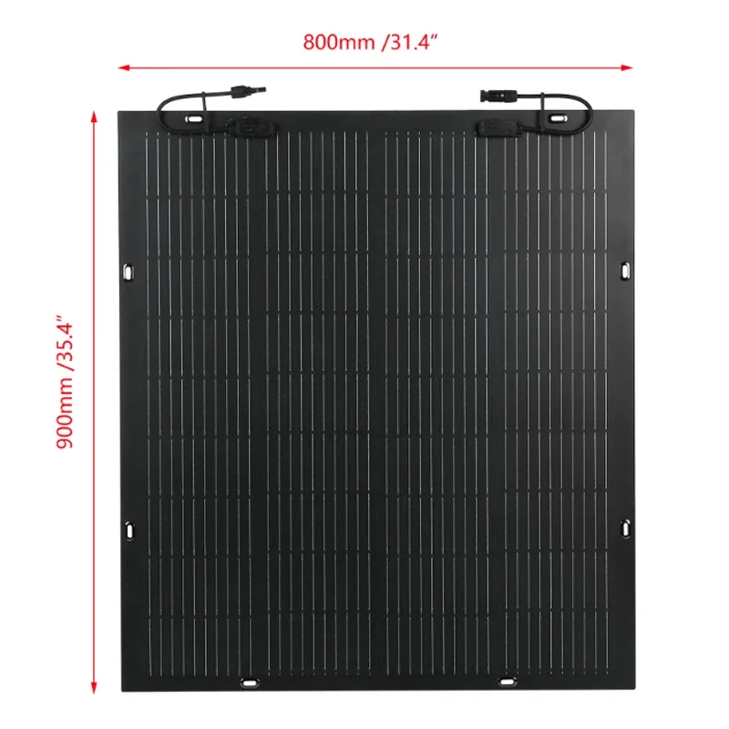 600W 300W Solar Panel Kit Complete 18V Flexible Solar Cell Solar Plate Outdoor Power Charge for Camping RV Car Caravan Motorhome