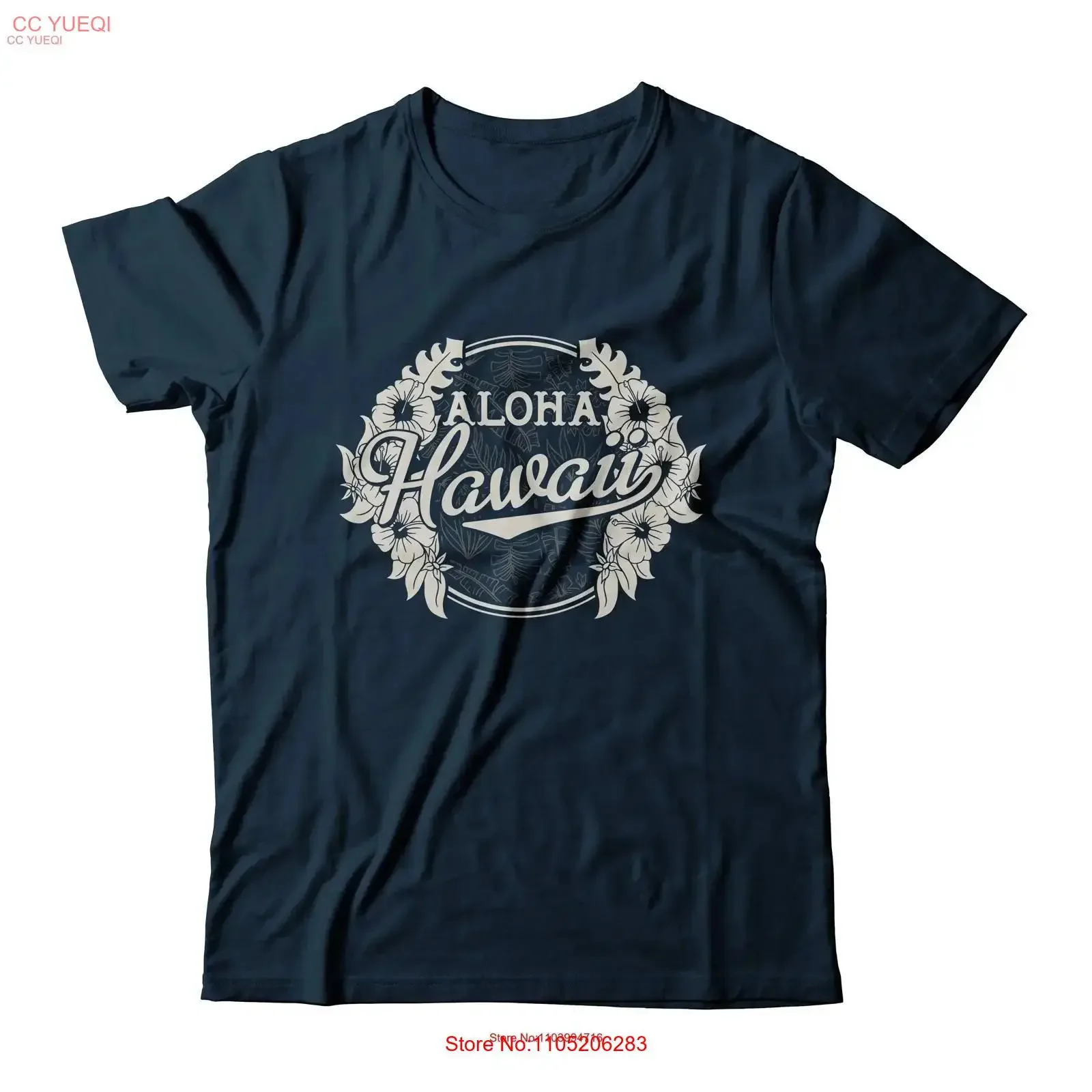 هاواي ألوها الأزهار الكركديه تصميم تي شيرت الصيف الشاطئ السفر عطلة خمر غسلها أوم عادية لينة تنوعا تنفس #1