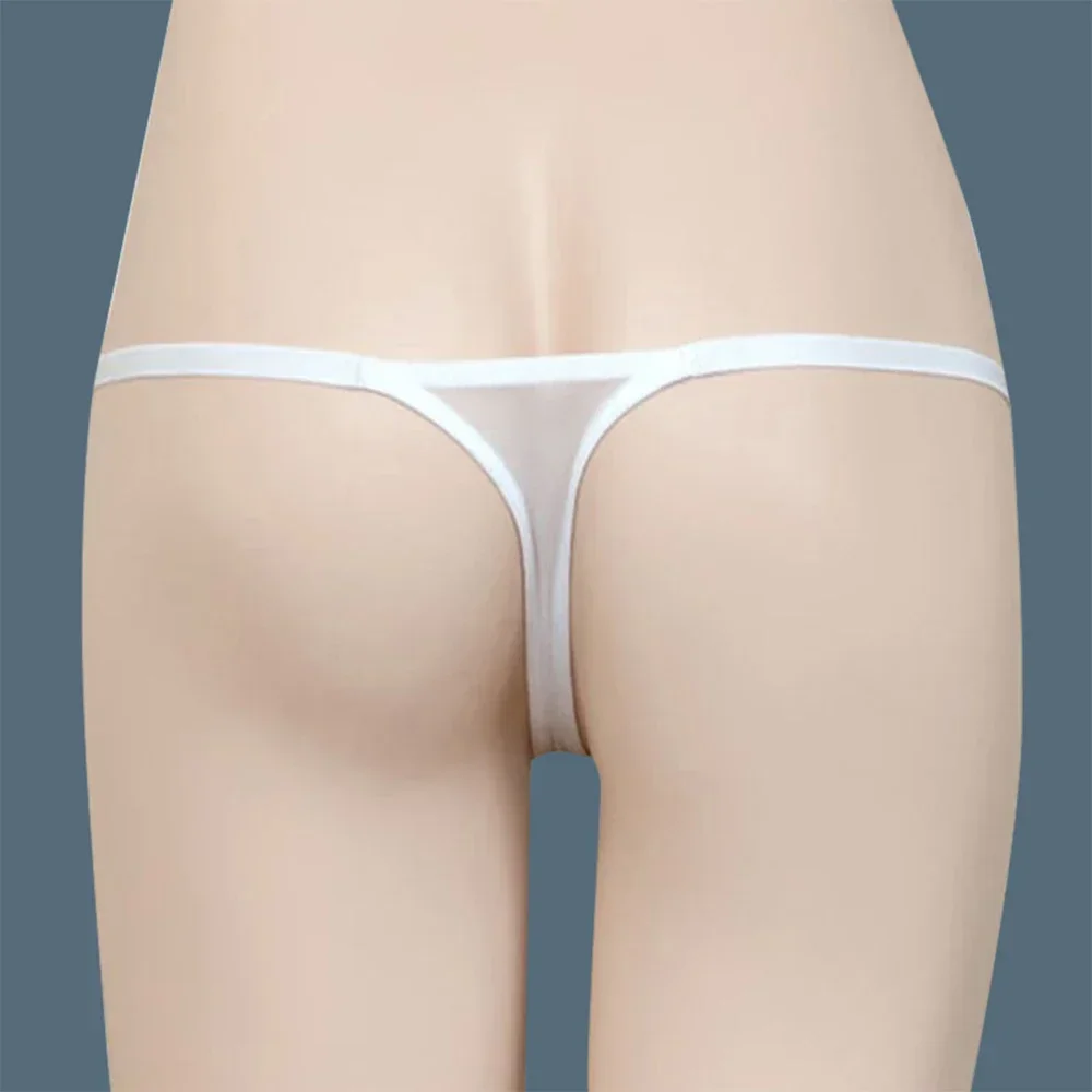 Women Brief Mesh Sheer Women's Panties – Ultra thin Briefs G String Knickers in Black/White Perfect for Every Occasion