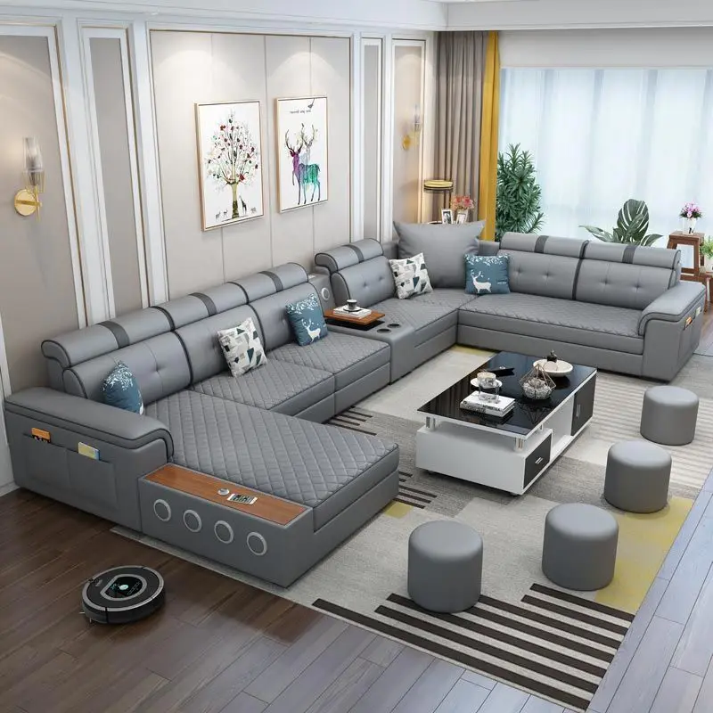 

Selling Minimalist Living Room Electric Sofa Multi-Function Combination Functional Sofa