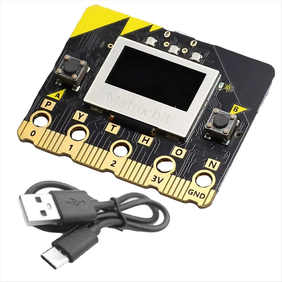 مصفوفة: لوحة تطوير بت 2.4G راديو/واي فاي/BLE بلوتوث ESP32 0.96 بوصة OLED C++/Python/Mind+برمجة رسومية #5