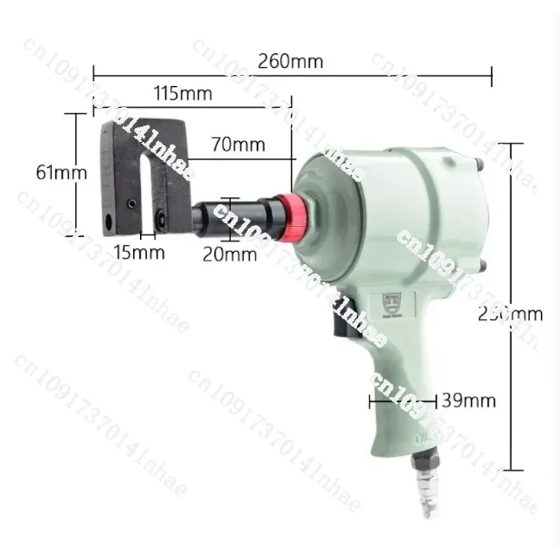 Pneumatic Punching Machine Metal Advertising Gas Eye Tool Punching Machine Perforation 3.2mm-8mm