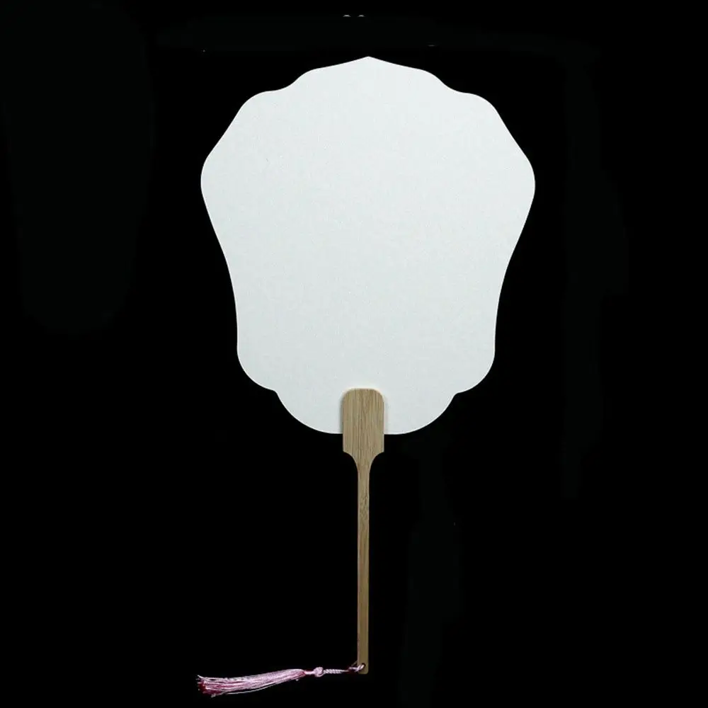 Chinese Style DIY Craftsmanship Calligraphy Hand Painting Decorative Fans Group Fan Hand Fan Desk Ornaments Home Decoration