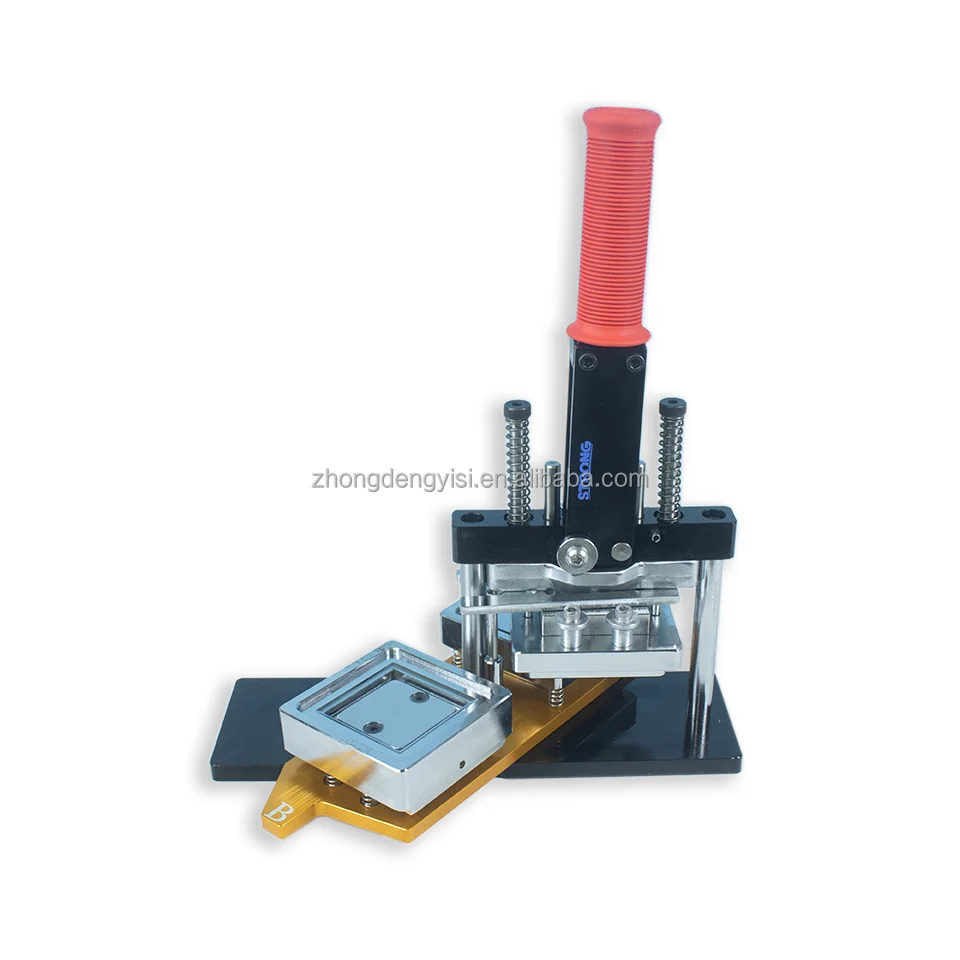 Square Shape Button Badge Paper Cutter Promotion Souvenirs Photo Magnet Machine Type Size Making Automatic Manual Fridge