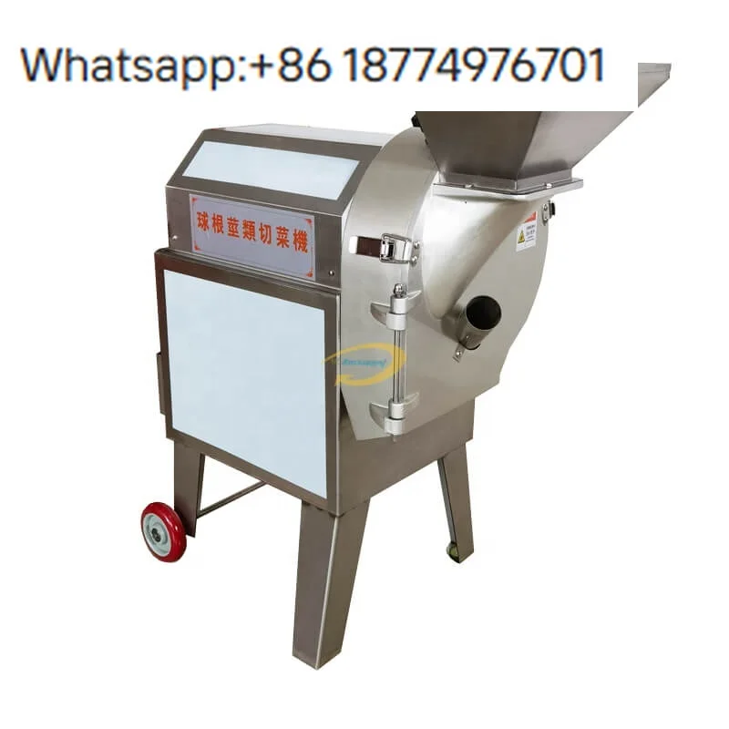 Multifunctional Leafy Roots Vegetable Cutter Machine Spinach Green Onion Salad Chopper Machine Potato Chips Cutting Machine view 6