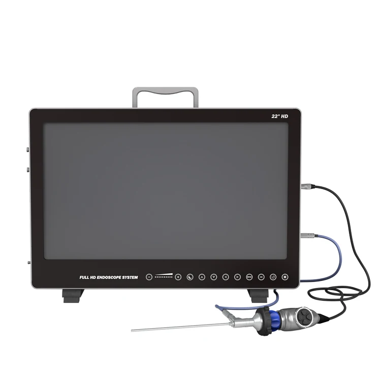 Sistema endoscopio portatile integrato CMOS medico Full HD 4 in 1 per diagnosi e chirurgia