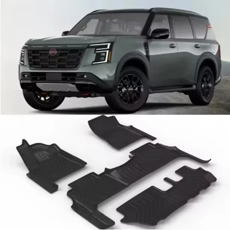 

Use for 2025 new Nissan Patrol armada car carpet All-Weather mat Fit For Nissan Patrol Y63 custom waterproof floor mat Y63