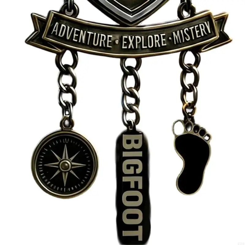 M76E Bold Trip Themed Vehicle Embellishment With Textured Metal Workmanship