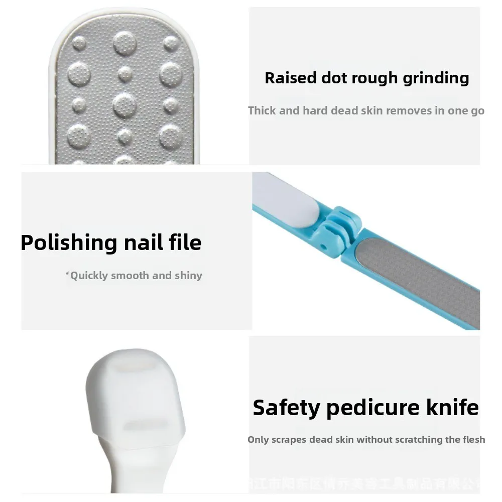 フットプレートファイル スチールフットプレート 角質除去カルスシェーバー6点セット 楽々フットトリミングツール ペディキュアツール