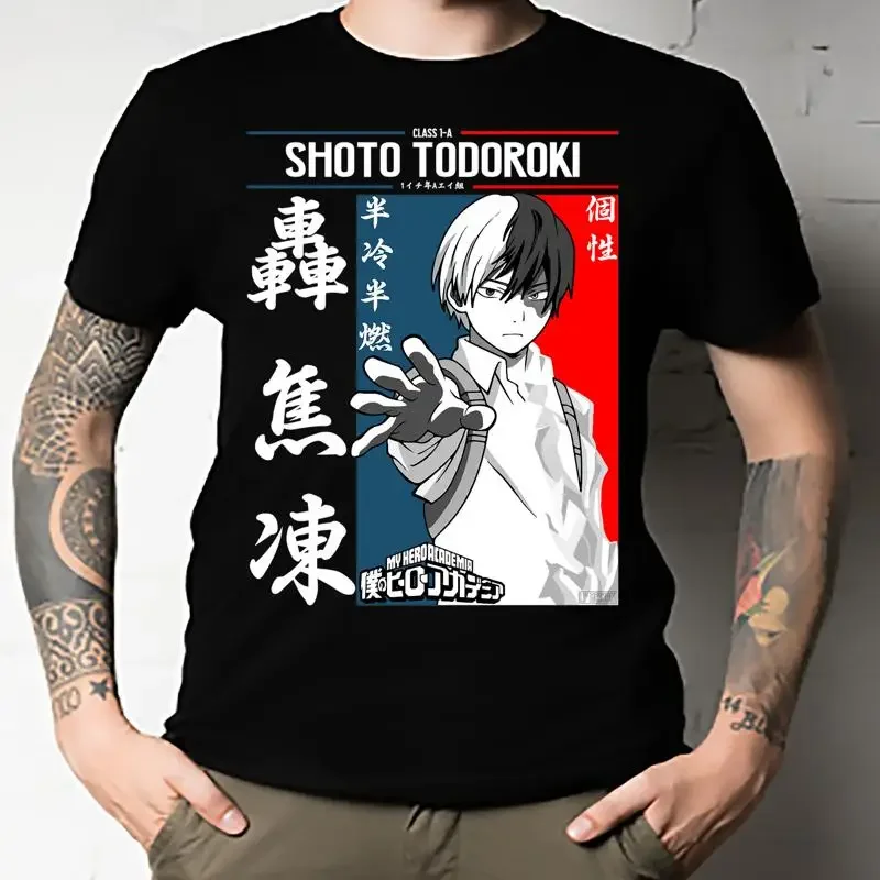 Shoto Todoroki M H A T shirt classique essentiel All Size