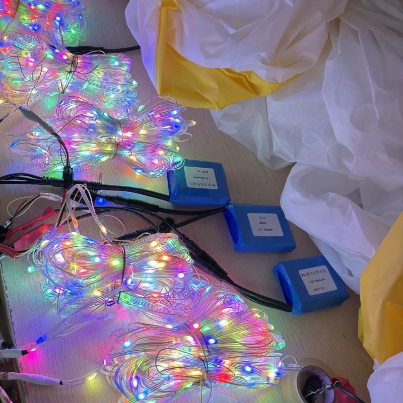 Batteria di ricambio per kit LED 7.4V 5000/6000/7000/10000 MAH accessori batteria al litio con caricabatteria gratuito