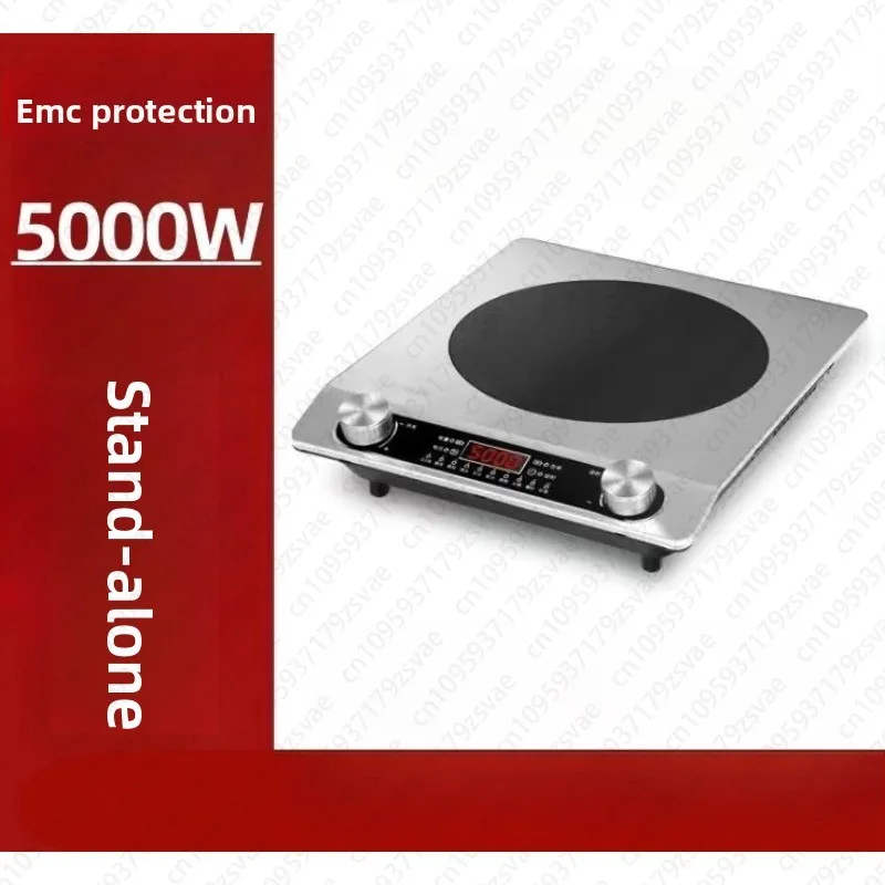 

New Household Flat Induction Cooker with 5000w High Power and 3500w High Heat Stir-frying