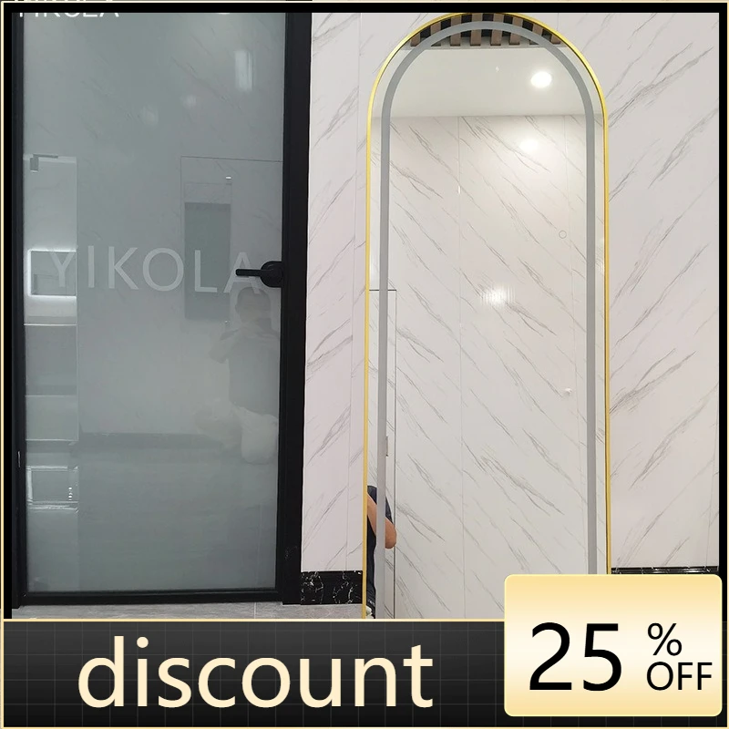 LTT aluminum alloy frame intelligent floor full body mirror floor luminous mirror clothing fitting mirror