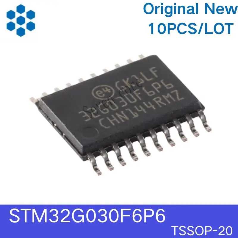 

Оригинальный новый 10 шт./лот STM32G030F6P6 TSSOP-20 ARM Cortex-M0 + 32-битный микроконтроллер-MCU