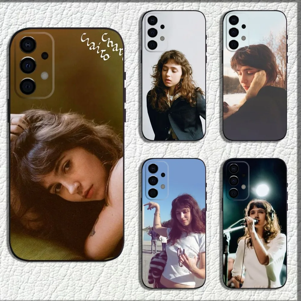 

Singer Clairo Charm Phone Case For Samsung Galaxy A13,A21s,A22,A31,A32,A52,A53,A71,A80,A91 Soft Black Shell