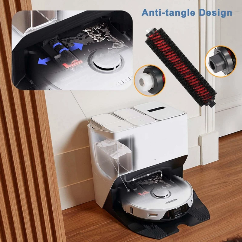 Zubehörset für Roborock S8 Pro Ultra, Ersatzteile für S8 Pro Ultra, Hauptbürste, Wischtuch HEPA-Filter