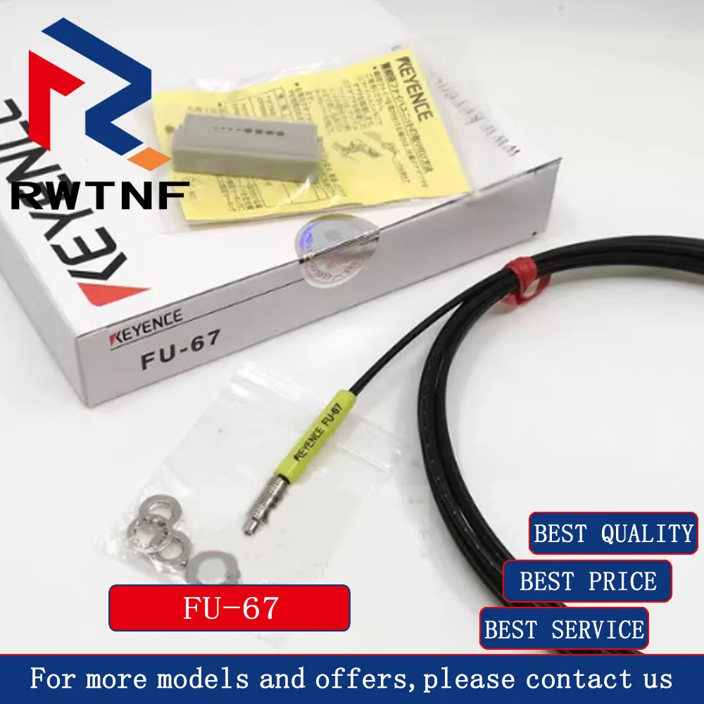 Gloednieuwe Echte FU-35FA FU-35FZ FU-66 FU-66Z FU-6F FU-67 FU-68 KEYENCE, glasvezel sensor lijn