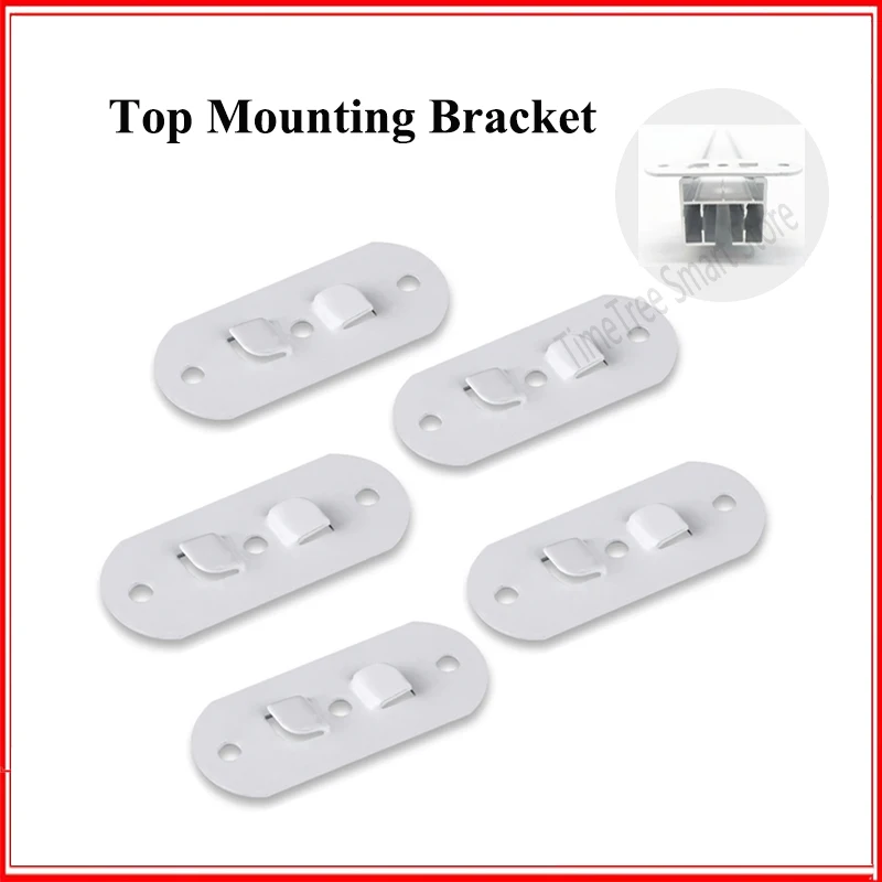 Top Mounting Bracket Metal Ceilling Mount Bracket For  Jialisi Curtain Rails Installation Accessories