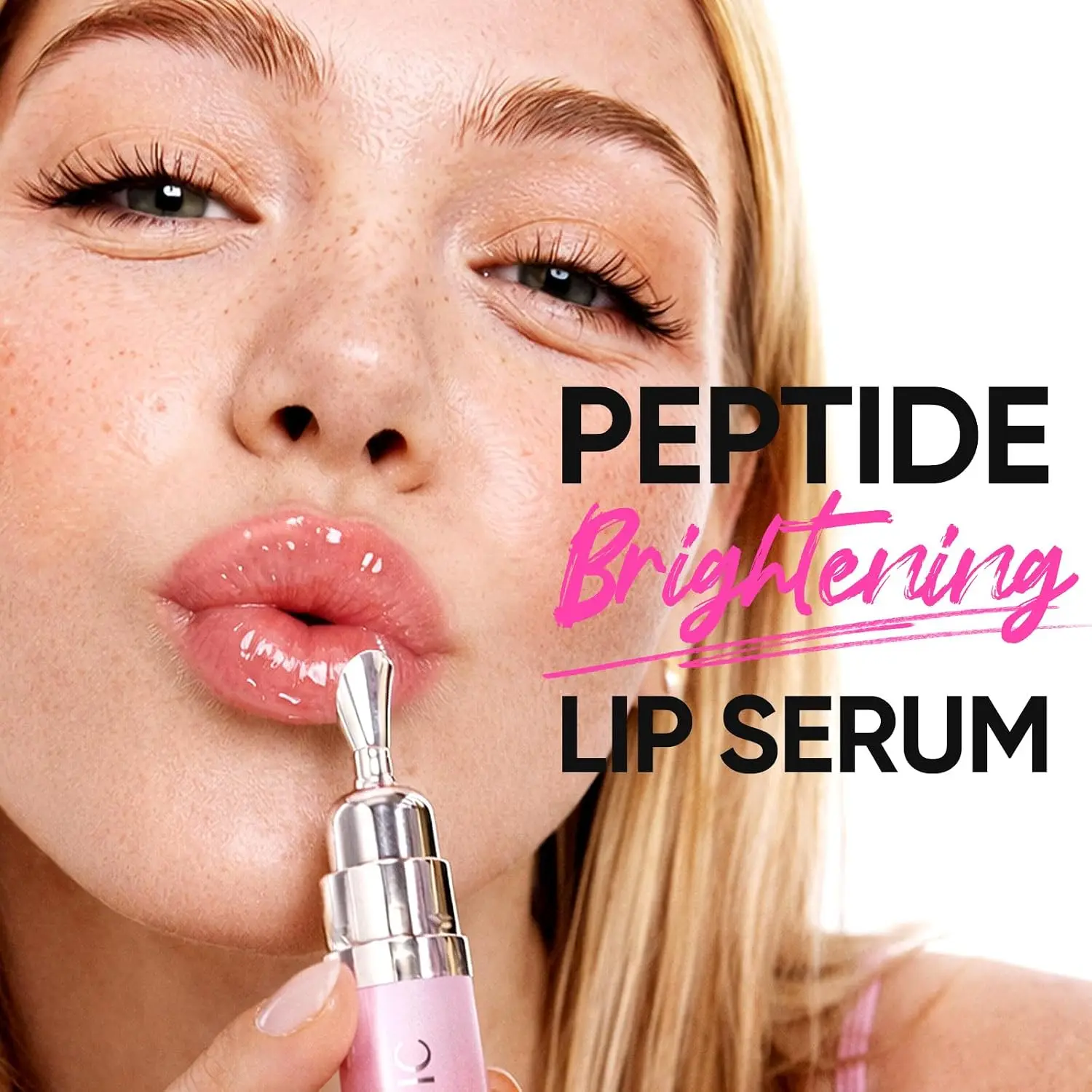 SKINTIFIC Brightening Lip Serum, Hydrating & Plumping 2pcs