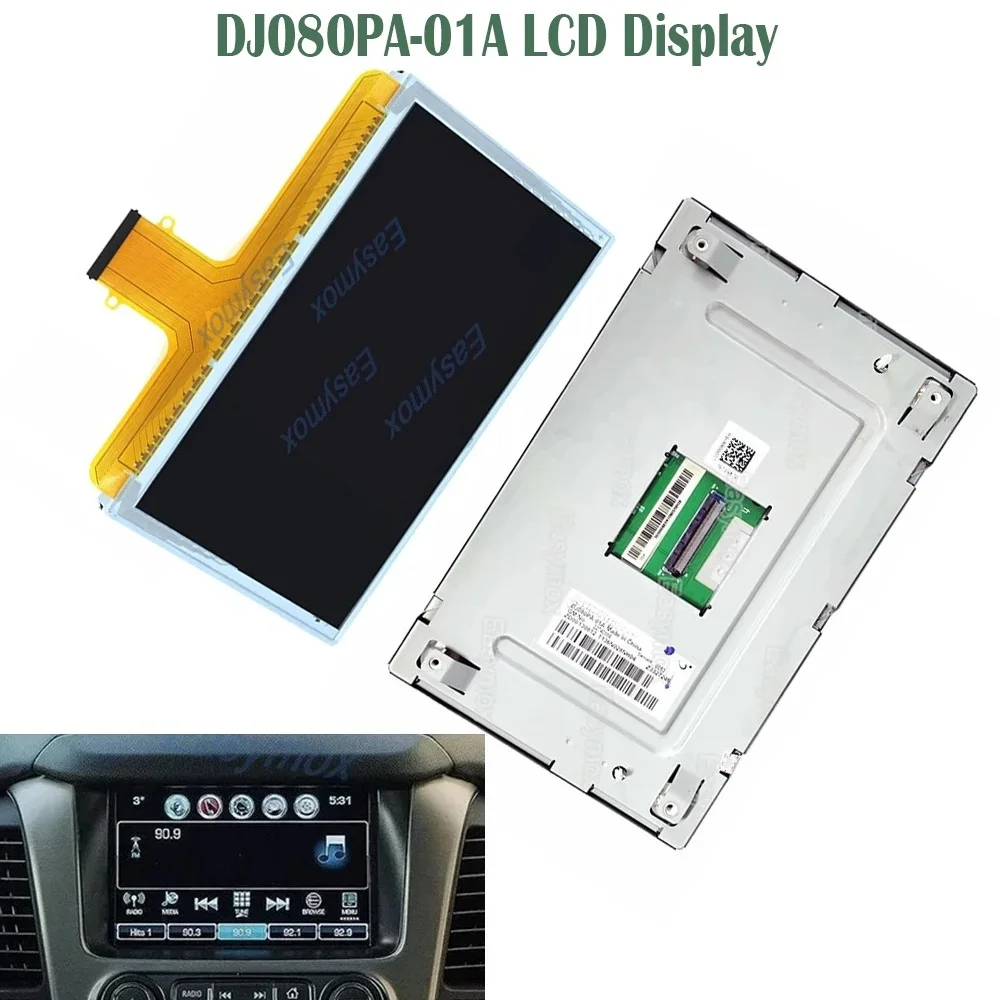 

LCD Display DJ080PA-01A For Chevrolet Silverado GMC CANYON Sierra Chevy Colorado 2014-2019 Car Navigation Screen Repairment