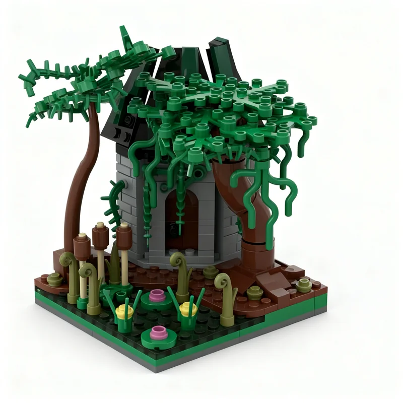 3989개 MOC 수집용 미니피규어 던전 앤 드래곤 미니피규어 디스플레이 모델 빌딩 크리스마스 선물 블록 조립 장난감